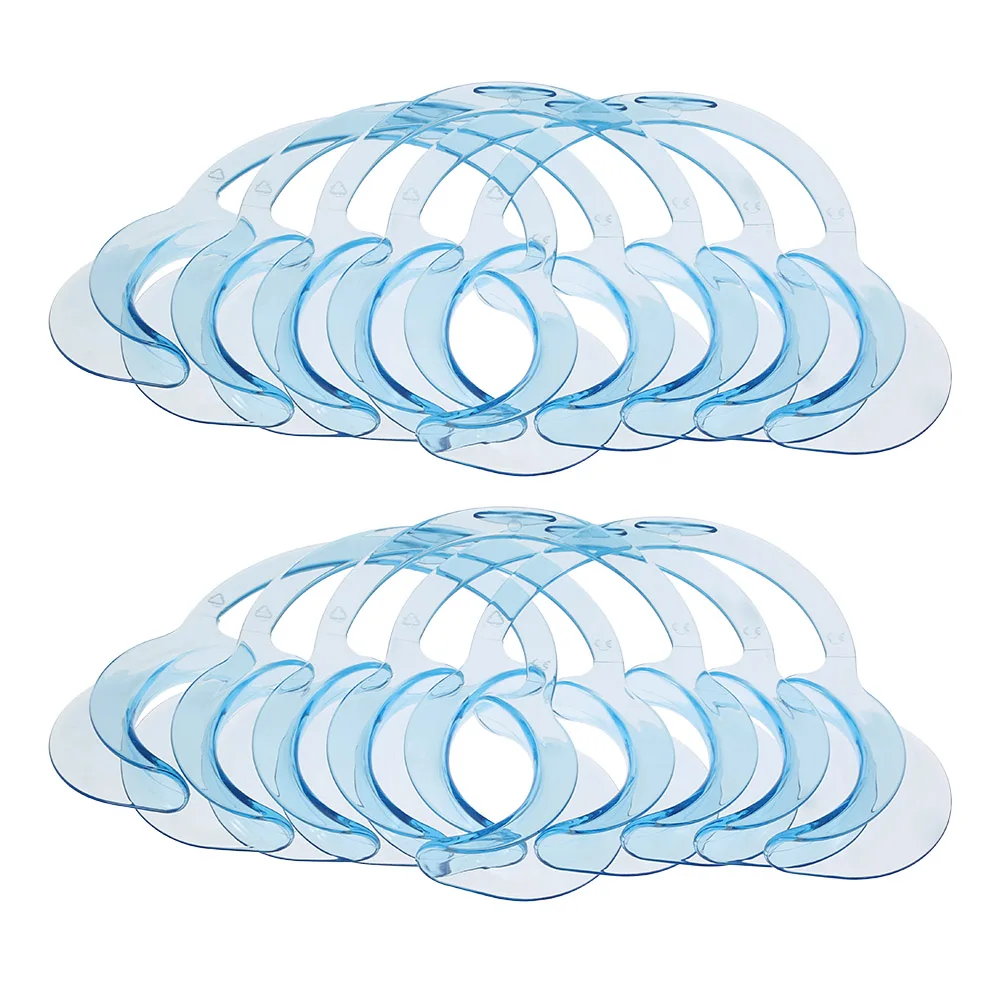 

10Pcs/set C-shape Teeth Whitening Dental Cheek Lip Retractor Mouth Opener for Mouthguard Challenge Tool Dental Opener Care