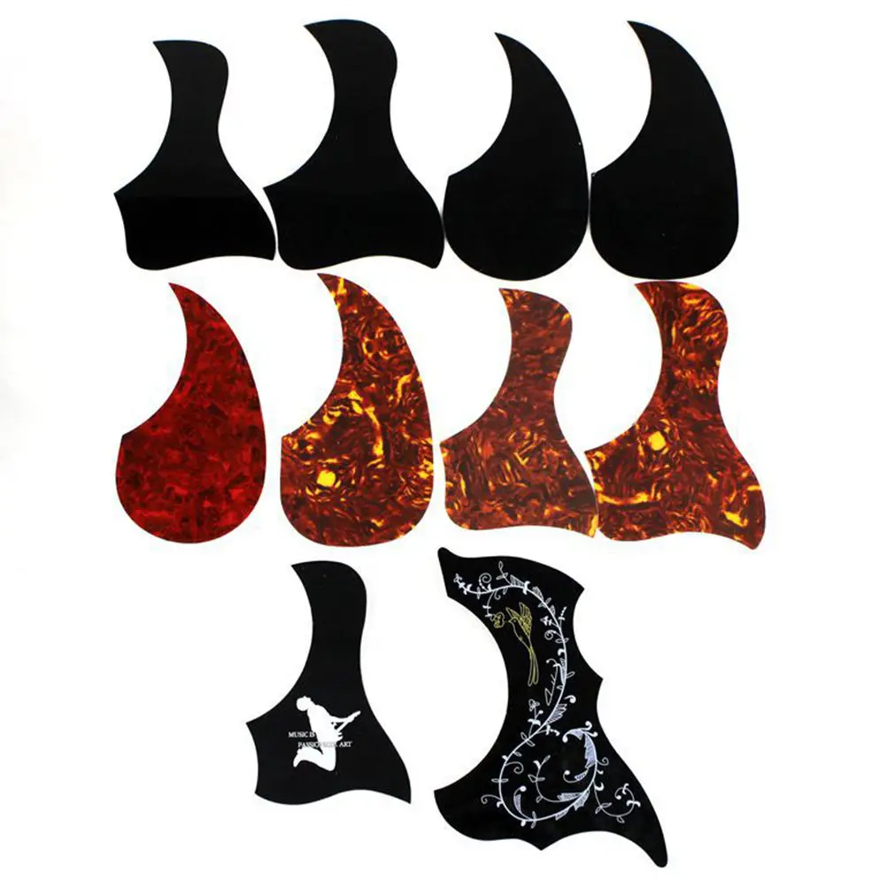 1 Pc New Sale Folk Acoustic Guitar Pickguard Self-adhesive Pick Guard Sticker for Acoustic Guitar Parts