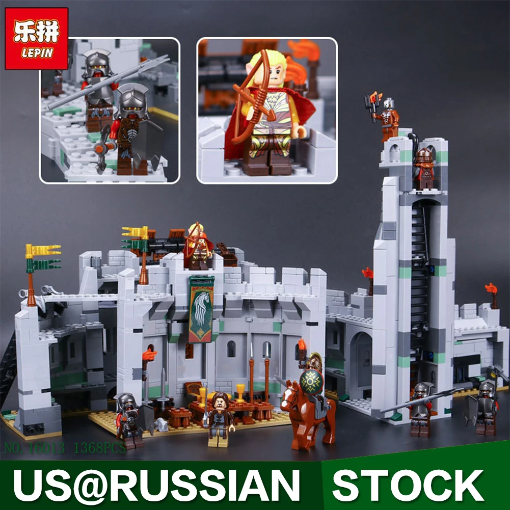 Lepin 16013 1368Pcs The Lord of the Rings Series The Battle Of Helm' Deep Model Building Blocks Bricks Toys 9474 Lepin 16013 1368Pcs The Lord of the Rings Series The Battle Of Helm' Deep Model Building Blocks Bricks Toys 9474