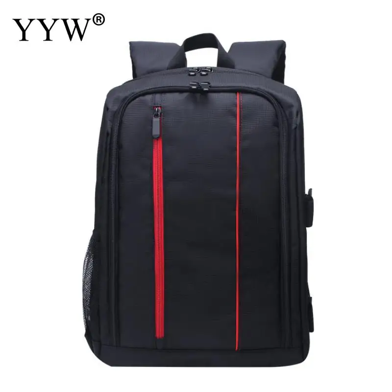 

Nylon Load Reduction Camera Backpack Men 2018 Fashion Company Large Capacity Waterproof Sackpack Breathable Solid Backpack