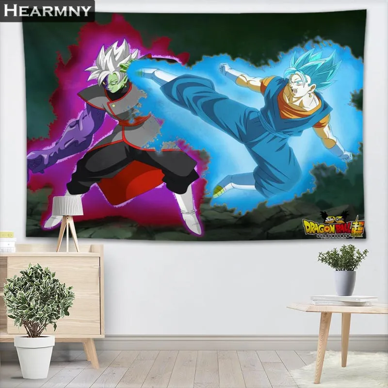 HEARMNY гобелены Dragon Ball Гобелены стене висит шоу кусок для Домашний Декор стены ковры пляжные пледы одеяло йога коврики