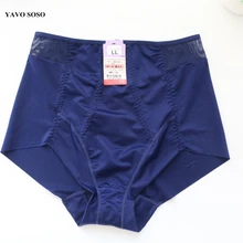 YAVO SOSO, дышащие сексуальные кружевные трусы размера плюс 6XL 7XL, бесшовные, высокая талия, Корректирующее белье, трусы, нижнее белье