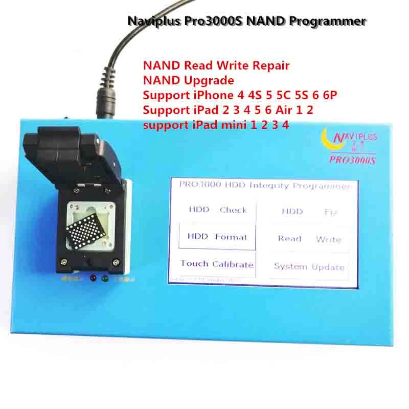 Naviplus Pro3000S JC Pro1000S телефон NAND Программист HDD чтение записи инструмент для iPhone X 8 8Plus 7 7P 6 6S 5 все iPad