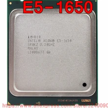 Intel ЦП Xeon E5-1650 SR0KZ 3,20 ГГц 6-ядерный 12M LGA2011 E5 1650 процессор Быстрая Отправка товара
