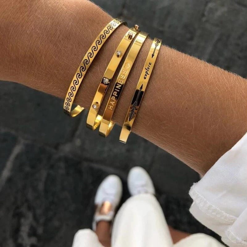 PURELEI 'HAPPINESS' BANGLE