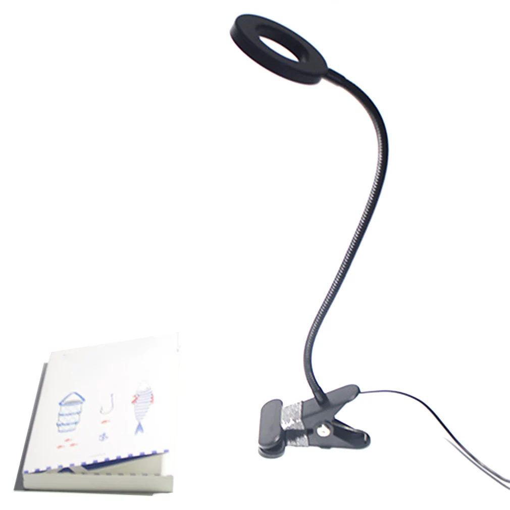 

Flexible Adjustable Clip Table Lamp Reading Light LED Book Light USB Cable Table Lamp Desk