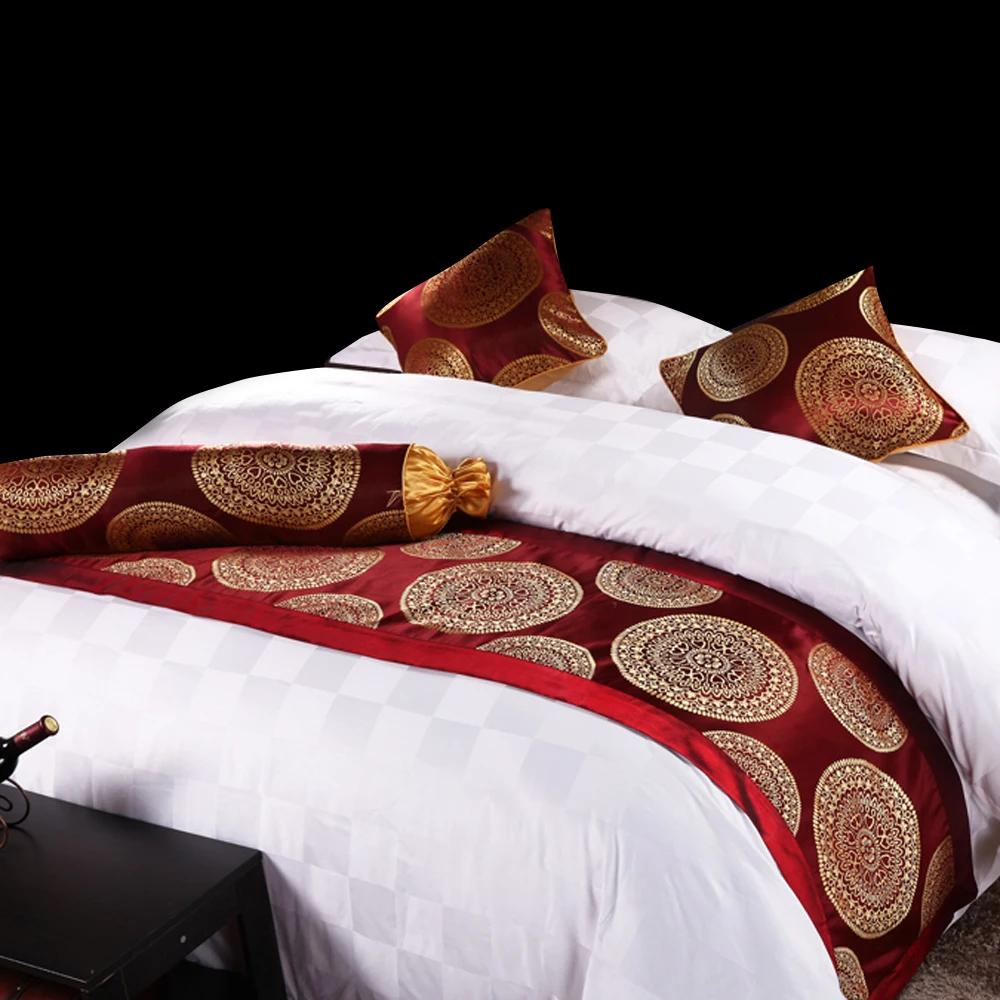 Decorative Bed Scarf for Promotional Decorative Bed