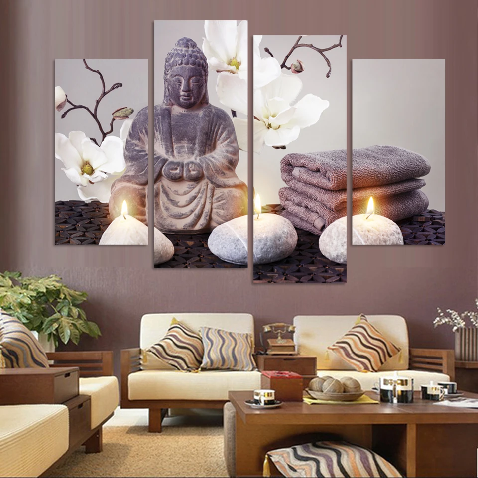 Vente en gros moderne bouddha peinture d'excellente qualité de ...