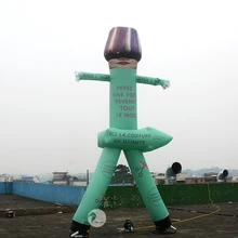 Изготовленная на заказ ткань Оксфорд Клубная представление гигантская надувная воздушная танцовщица