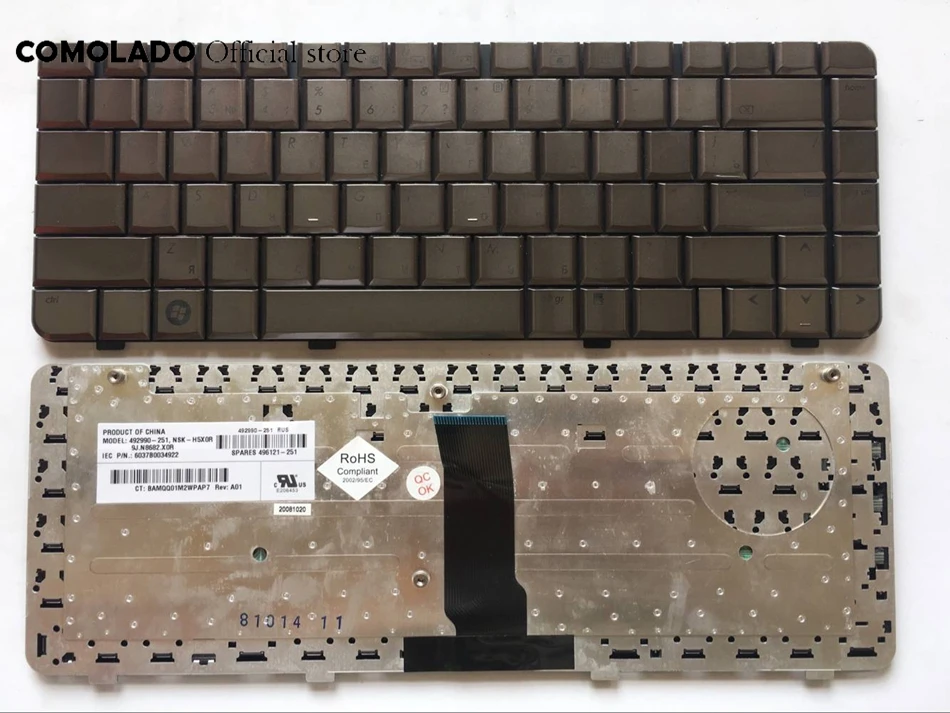 

RU Russian keyboard FOR HP DV3500 DV3000 DV3200 DV3700 DV3011 DV3800 keyboard RU Layout