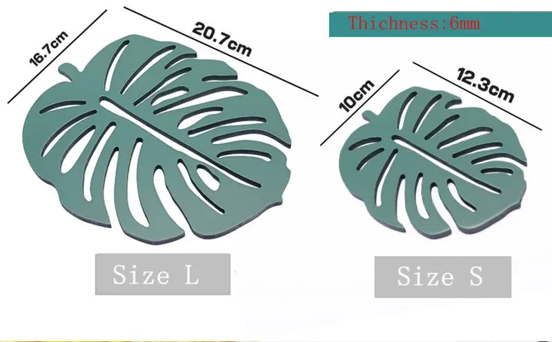 Полый Противоскользящий коврик-подставка в скандинавском стиле Чашка с листом коврик подставка Das Набор для кухни обеденный стол украшение дома аксессуары