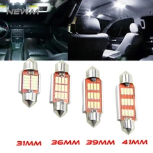 2 шт. 31 мм 36 мм 39 мм 42 мм светодиодный лампы sv8, 5 c10w C5W 4014 SMD чтение зеркало грузовых Магистральных Свет регистрационный номер поворотника