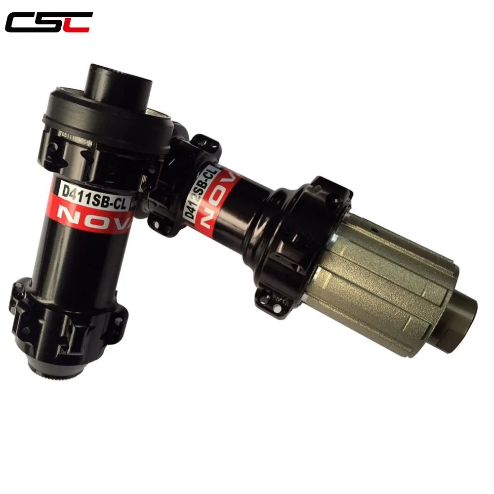 

323g 24 Holes Straight Pull NOVATEC Super Light Disc Hubs D411SB-CL D412SB-CL for Road Disc,Center lock QR TA XD XX1 available