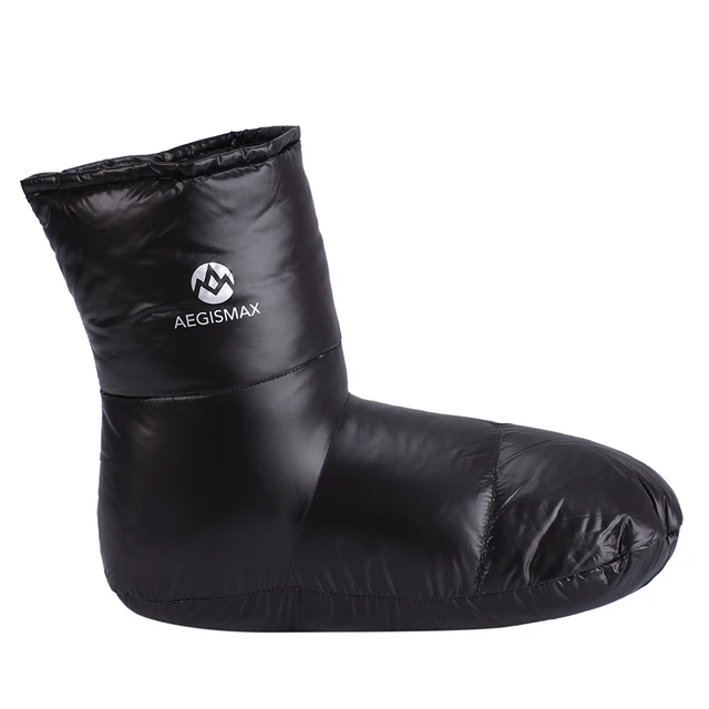 AEGISMAX Down Booties Warm Soft Down Filled Boots 1