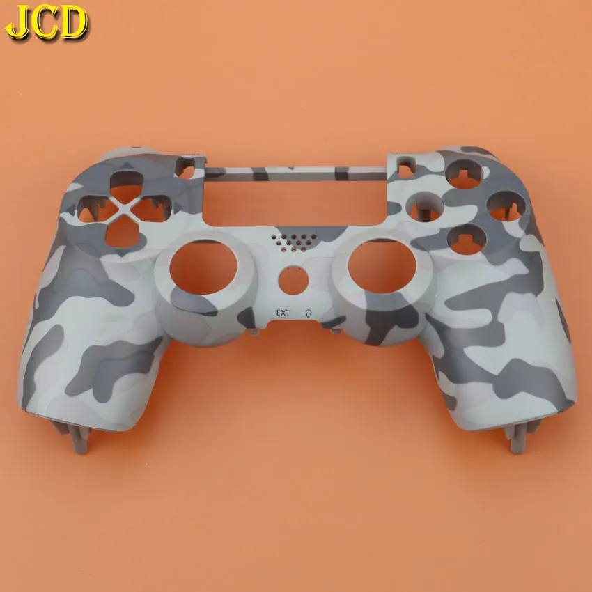 JCD 1PCS Plastic Hard Shell Case Camo Front Protective Housing Skin for Sony DualShock 4 For PS4 Controller Camouflage Upper Cov |