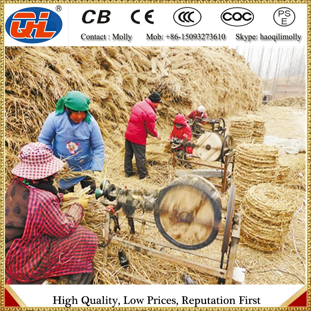 straw rope making machine9