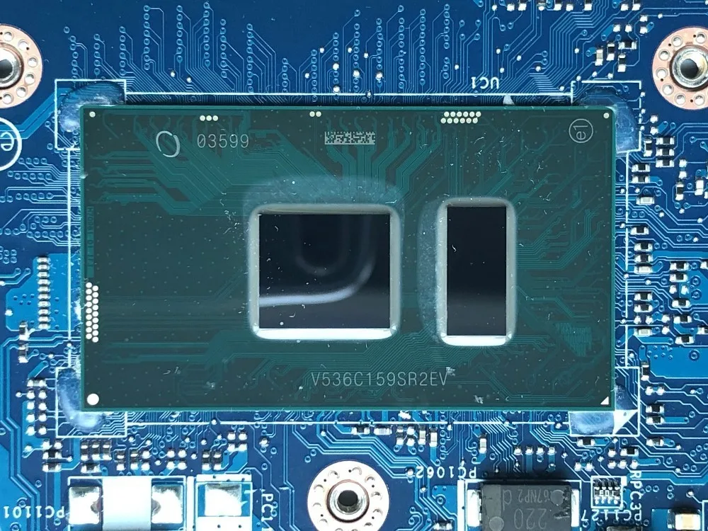 Высококачественная материнская плата MB PW46V 0PW46V для ноутбука Dell Inspiron 15 5559 1024 SR2EV 3855U