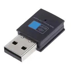 300 м Беспроводной USB wifi-адаптер с антенной сетевой карты Lan Ethernet приемник Мини маршрутизатор для рабочего стола 802.11b/g/n