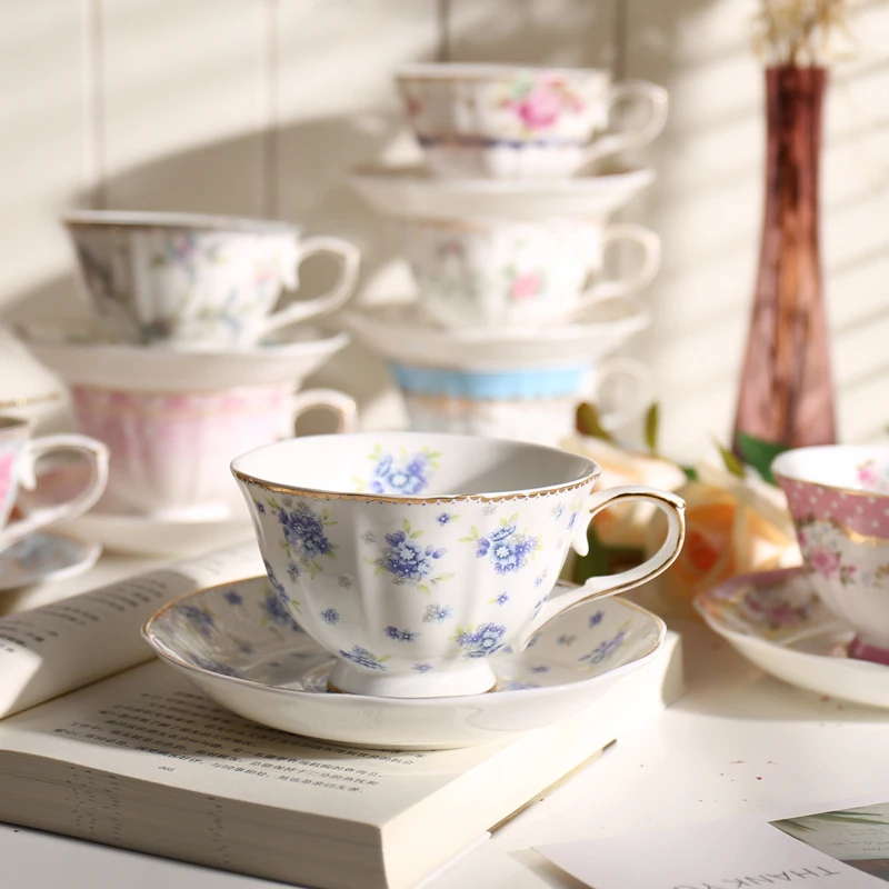 1 Набор, послеобеденный чайный набор, керамический высококачественный Британский креативный набор посуды, для завтрака, десерта, послеобеденного дня, черный чай, кофейная чашка