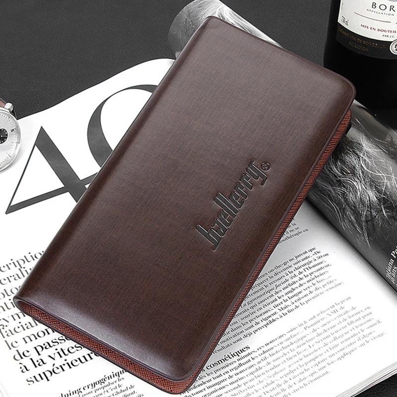 Top quality wallet men multifunction purse wallet long men wallets
