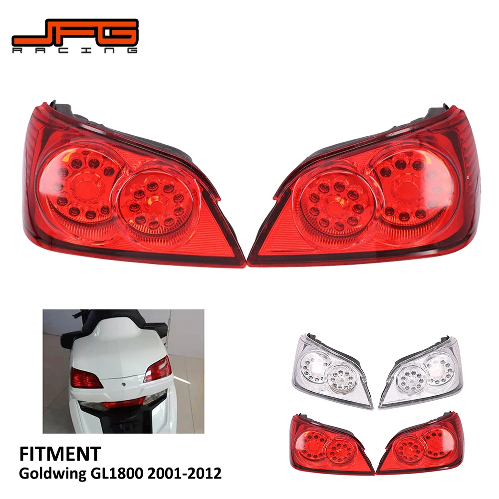 Motorcycle Integrated LED Rear Tail Light Turn Signal Brake Light For HONDA GOLDWING 1800 GL1800 2001-2012 Street Bike