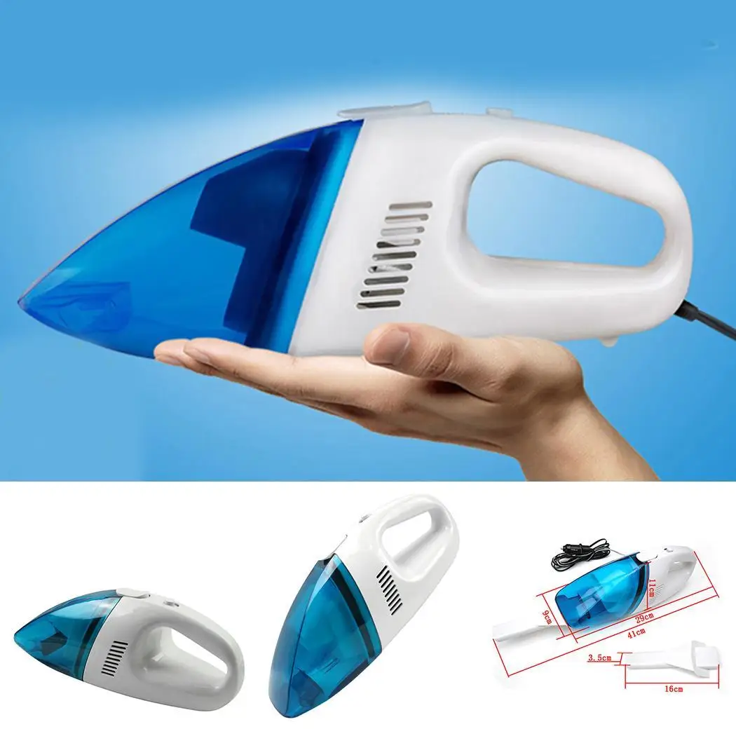 

12V Portable Car Vacuum Cleaner 60W Auto Handheld Vacuum Cleaner Wet Dry Duster Dust Filter Aspiradora Aspirador Car Accessories