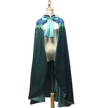

2018 Adventure Princess Elsa Cosplay Costume adult women Christmas Winter Velvet Elsa Dress Queen Carnival Halloween Cloak Only
