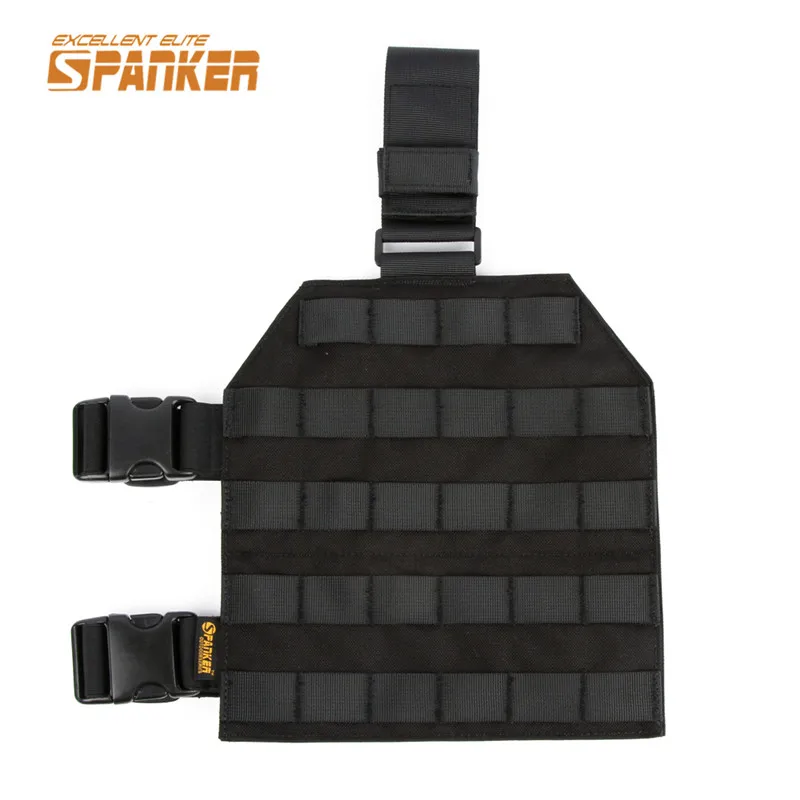 

1000D Durable MOLLE Right Drop Leg Hunting Bags Holsters with Quick Release Buckle Aitsoft Military Pistol Leg Pouches Pack