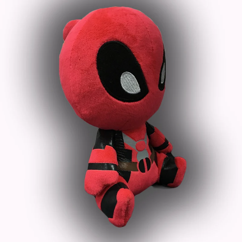 Милый стиль Kawaii версия Marvels X men Дэдпул плюшевая кукла Фигурка Игрушки 20 см подарок