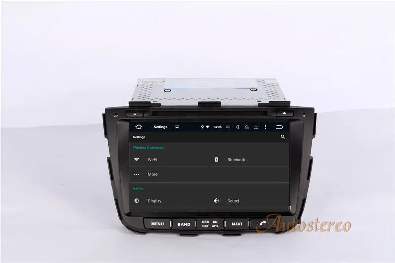 8 дюймов 8 core Android 7,1 6,0 5,1 автомобилей gps dvd-плеер спутниковой навигации радио для KIA SORENTO 2012