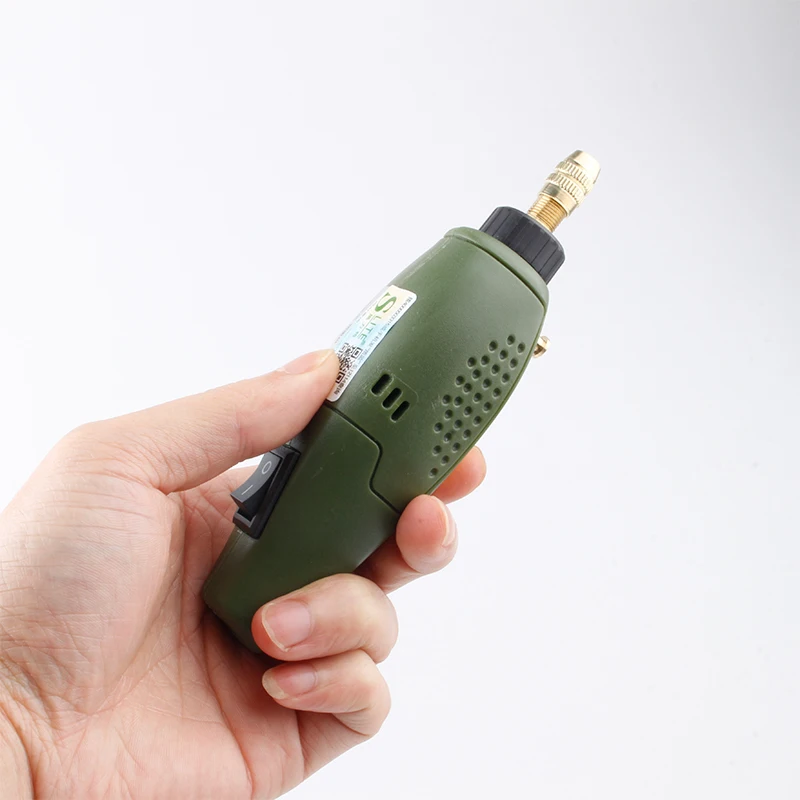 Mini Electric Drill DIY Electric Grinder dremel drill 12V DC Grinding Set for Milling Polishing Drilling Cutting Engraving Kit (2)