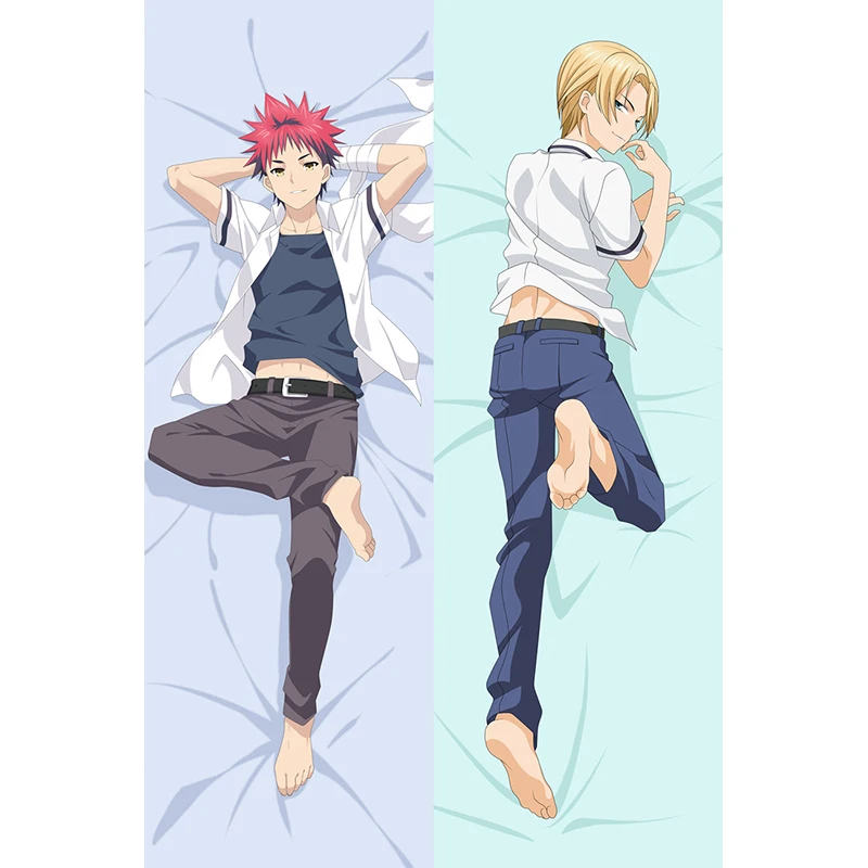 Hot Japanese Anime Decorative Hugging Body Pillow Cover Case Shokugeki No Soma Double Sided 60x170cm Body Pillow Cover Body Pillow Covers Casesshokugeki No Soma Aliexpress