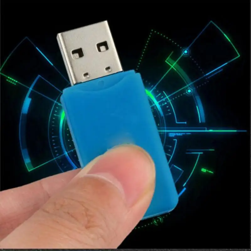 Симпатичный мини USB 2,0 кард-ридер для Micro SD карты TF адаптер разъем высокое качество кард-ридер для планшетных ПК