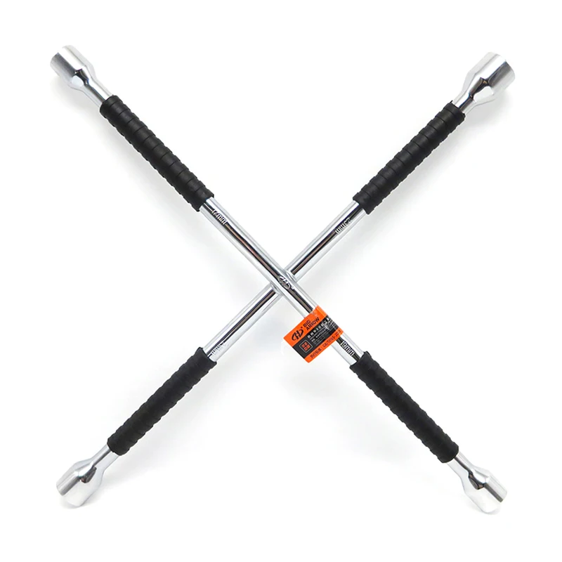 

Tire Cross Wrench Remover Dopsleutel Auto Reparatie Tools 17/19/21/23 Onderhoud Gereedschap Emergency Voertuig Levert