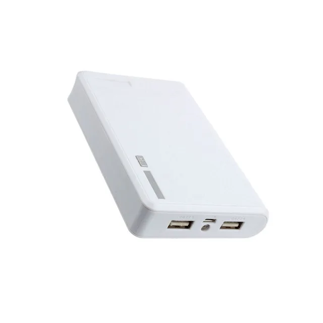 4x18650 DIY Power Bank Box зарядное устройство чехол с двойным выходом для iPhone 8 X Max всех