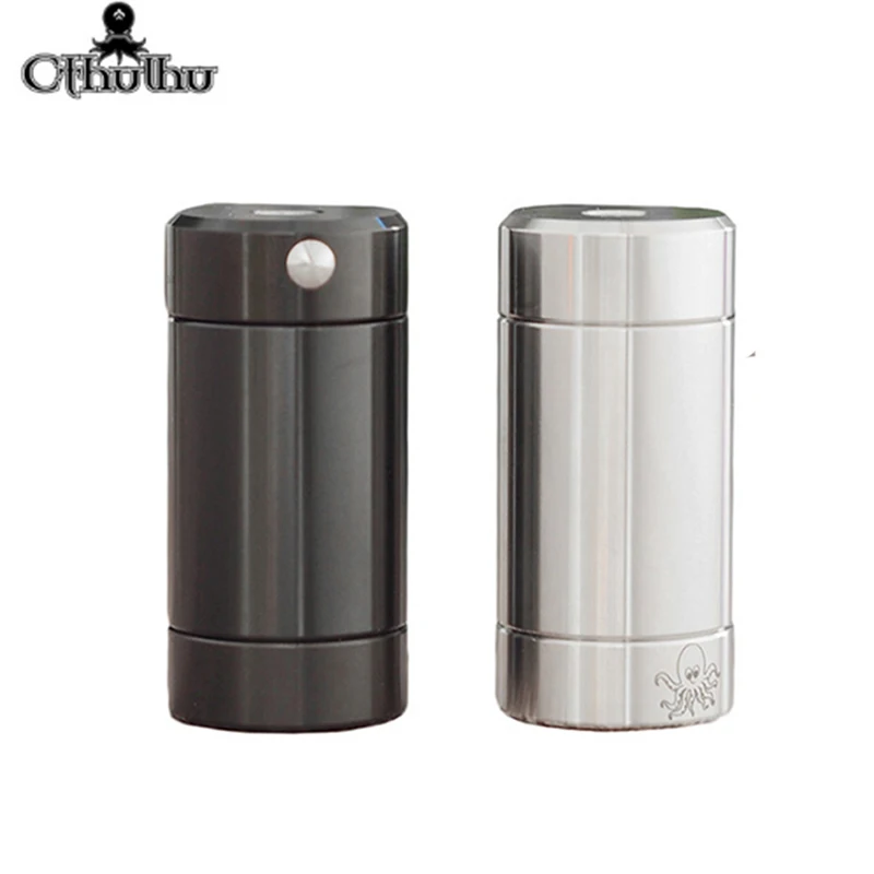 

Original Cthulhu Tube Mod With Dual MOSFET Chip & Two Vent Holes Semi-Mechanical Vape Mod E-Cigs Vaporizer vs Drag 2