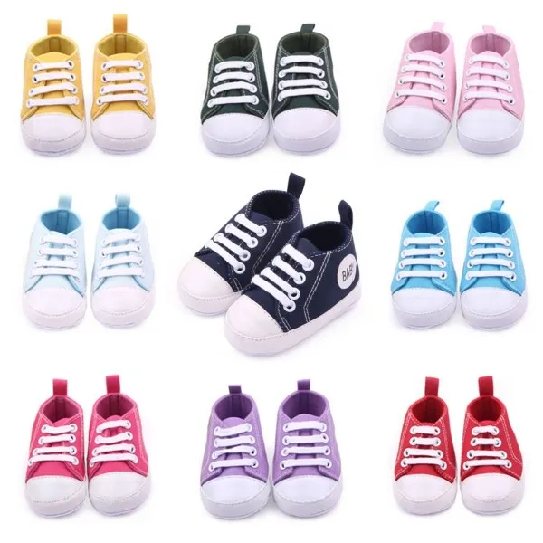 Baby Boys Girls Canvas Shoes
