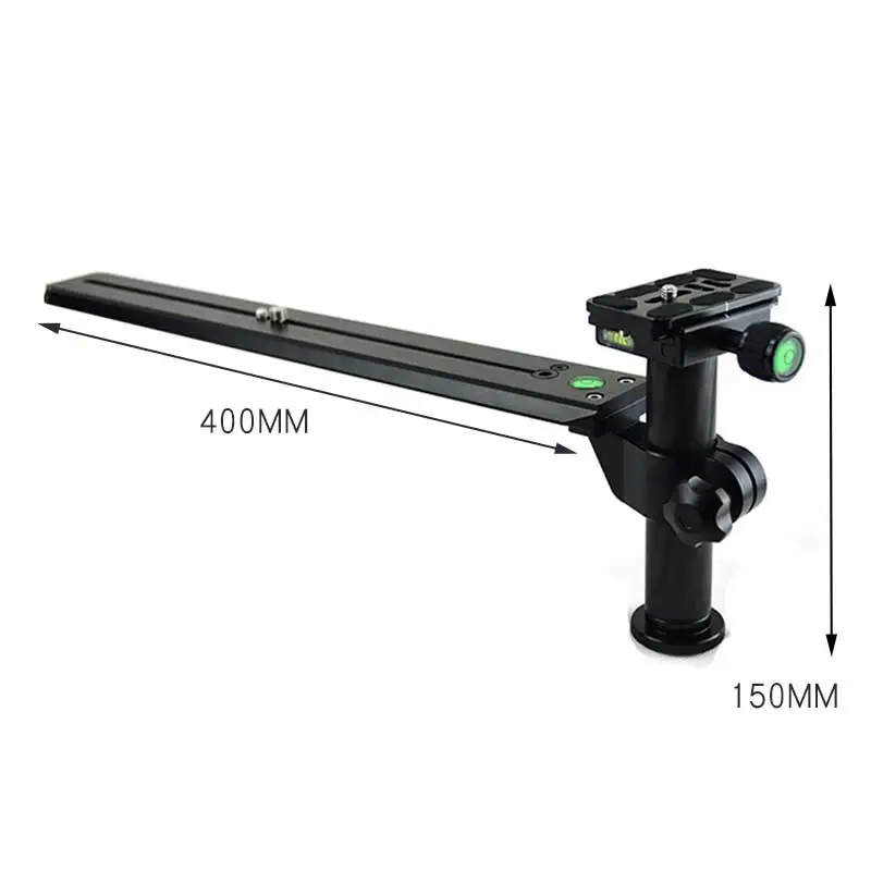 

Telephoto Lens Support Bracket Holder with 400mm Long Rail Quick Release Plate 1/4 & 3/8 Inch Mounting Screws for Manfrotto Lens