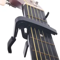 Новинка 2017 года серебро Quick Change ключ-струбцина акустическая классический гитары Капо для тон регулировка для Акустическая Электрогитара