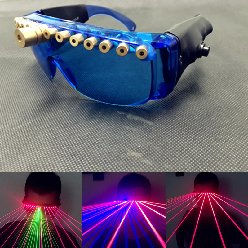 Light emitting laser glasses bars laser dance show necessary