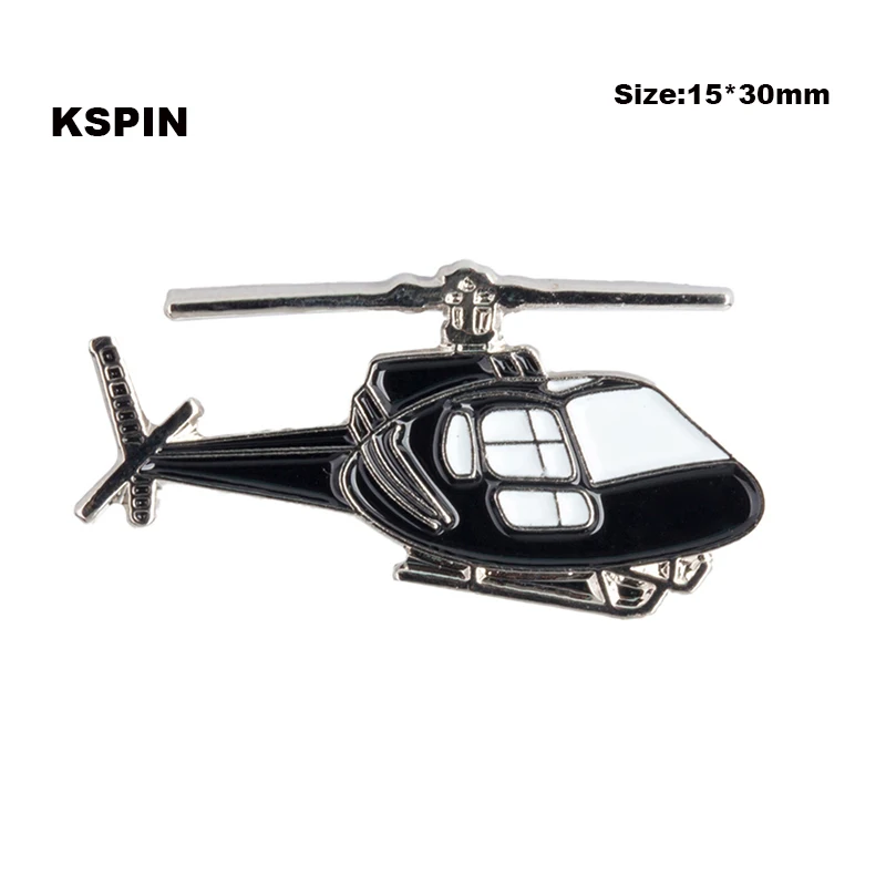 

Helicopter Badge pin badge 10pcs a lot Brooch Icons XY0071