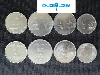 

[Scarce] India 4pcs/lot original coin