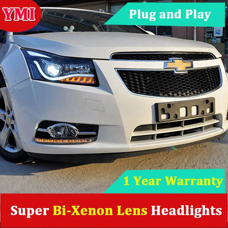 YMI Car Styling for Chevrolet Cruze Headlights Cruze A8 LED Headlight