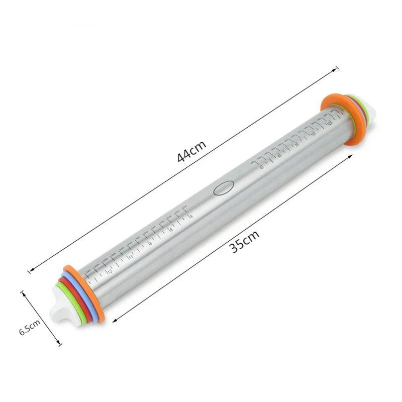 stainless steel rolling pin