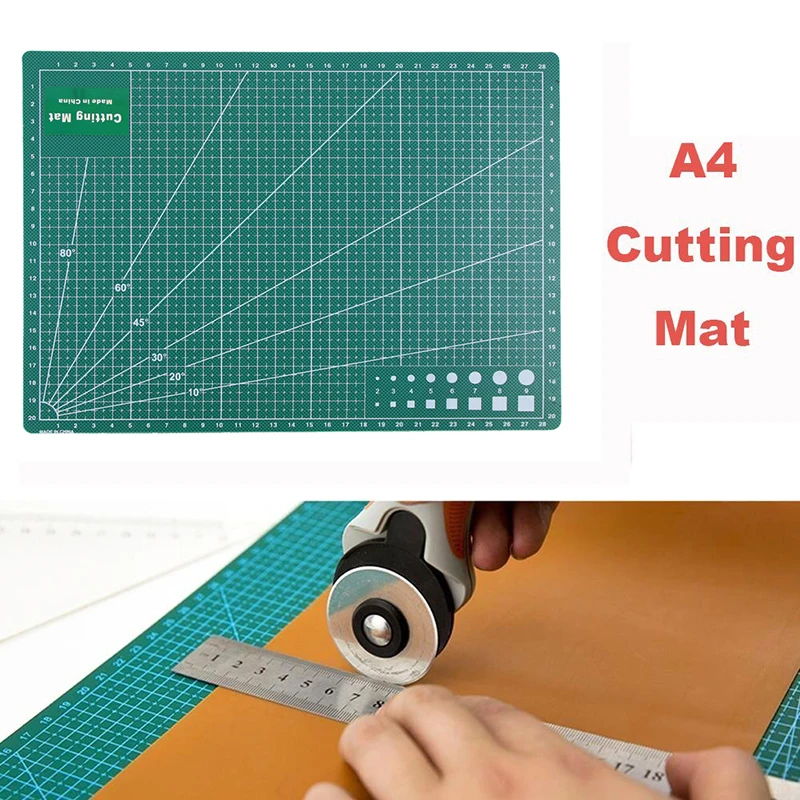 ПВХ коврик для резки A4 прочный самовосстановления Cut Pad Лоскутные инструменты ручной работы 30x20 см