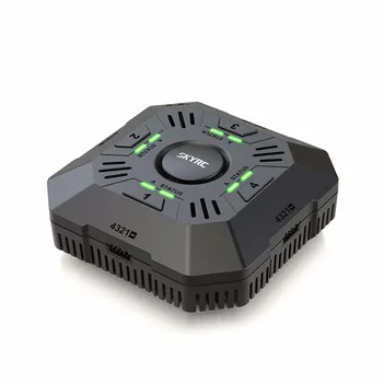 

E4Q SKYRC Charger 4 Ports Balance Charger for 2 - 4S LiPo Battery Charger 11-26.1V DC Input XT60 Connector 2A 3A 5A Adjustable