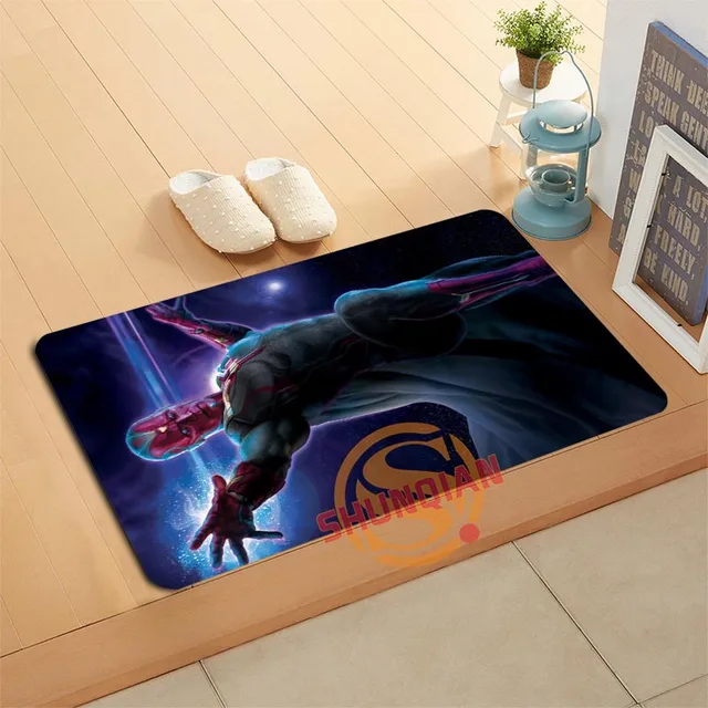 Buy Custom Marvel Avengers Doormat Bath Mats Foot Pad Home Decor Bathroom Mats