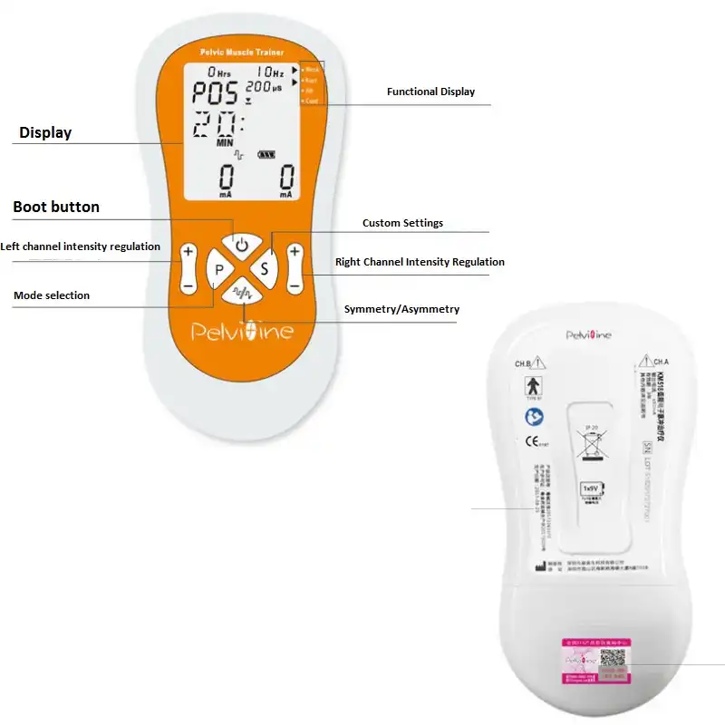 Pelvic Floor Muscle Training Exerciser And Muscle Stimulator For Women To Strengthen Pelvic Floor