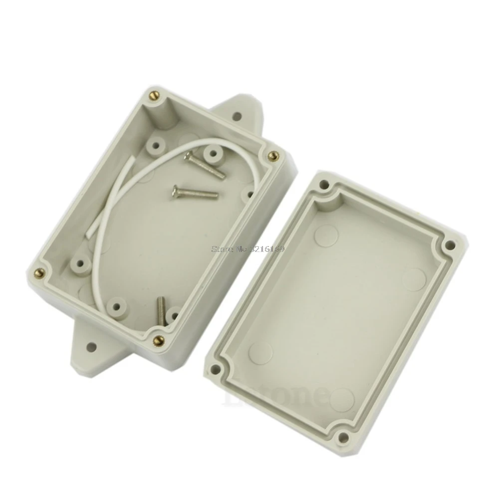 

For hot Waterproof Plastic Electronic Project Cover Enclosure Case Box 85x58x33mm Promotion