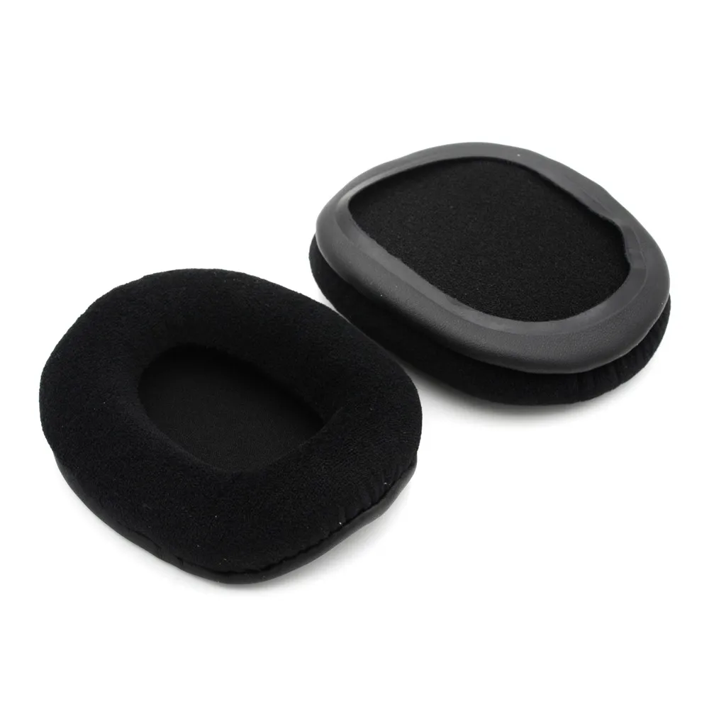 

Velour Ear Pads Cushion Foam Replacement Earpads Pillow Cover Earmuff Repair Parts for Panasonic RP-HTX7 HTX9 HTX7A Headphones